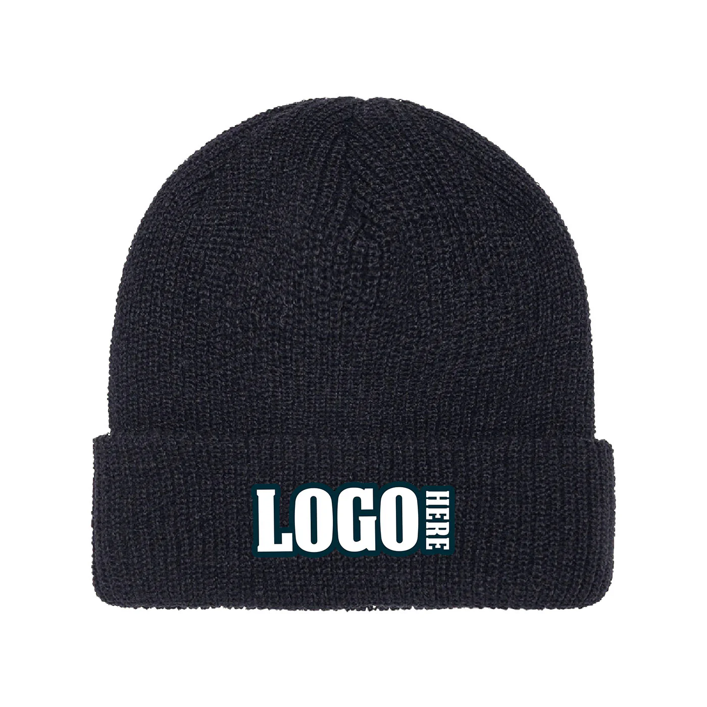 Custom Cuffed Knit Beanie